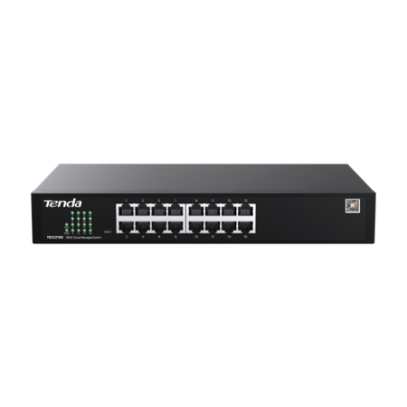 Switch 16 porturi RJ45 Gigabit, Management, 1U - TENDA TND-TEG2216D TENDA - 1